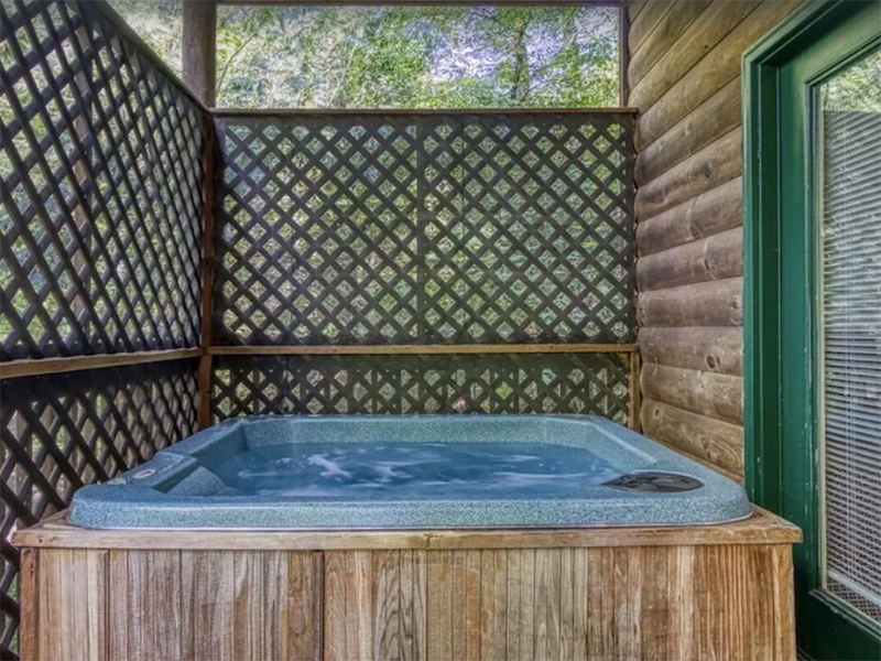 blissful tranquility hot tub