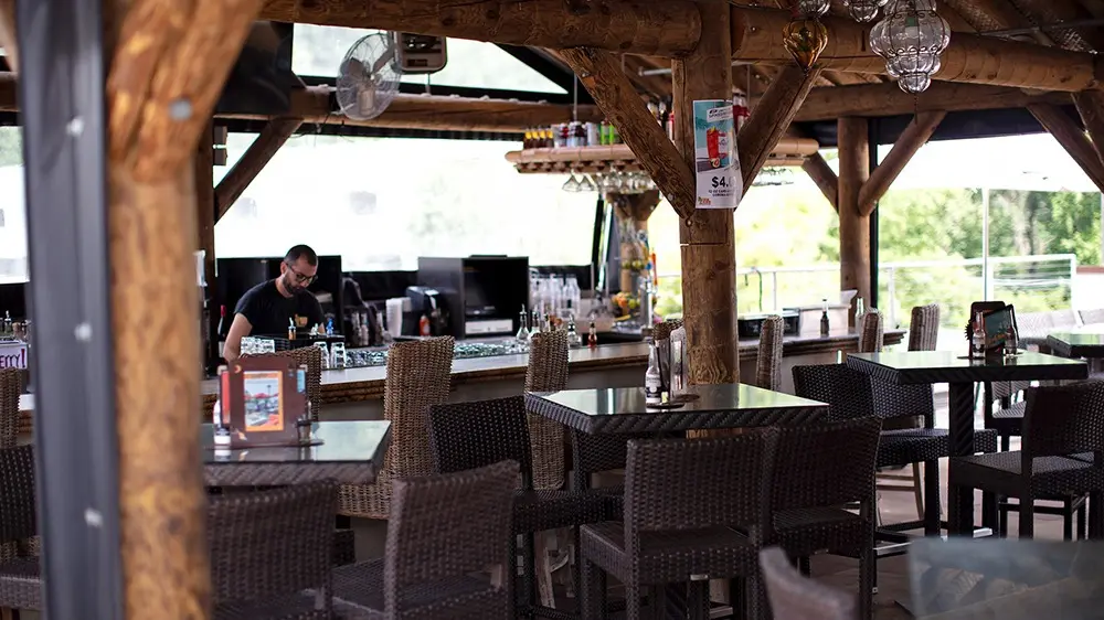 loco burro fresh mex cantina dog-friendly rooftop patio gatlinburg