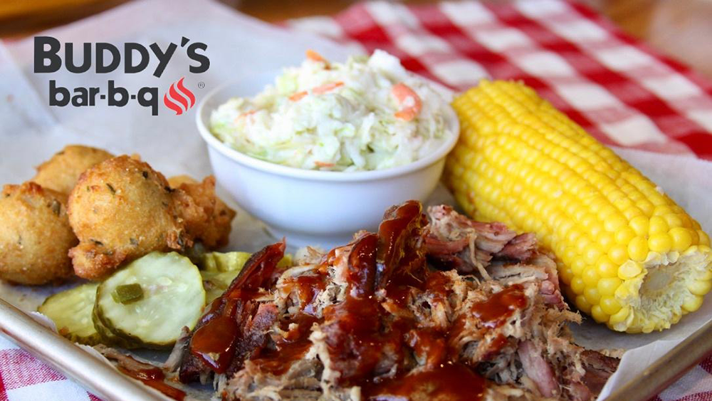 buddys-bar-b-q-pulled-pork-platter Buddy's Bar-B-Q pulled pork platter