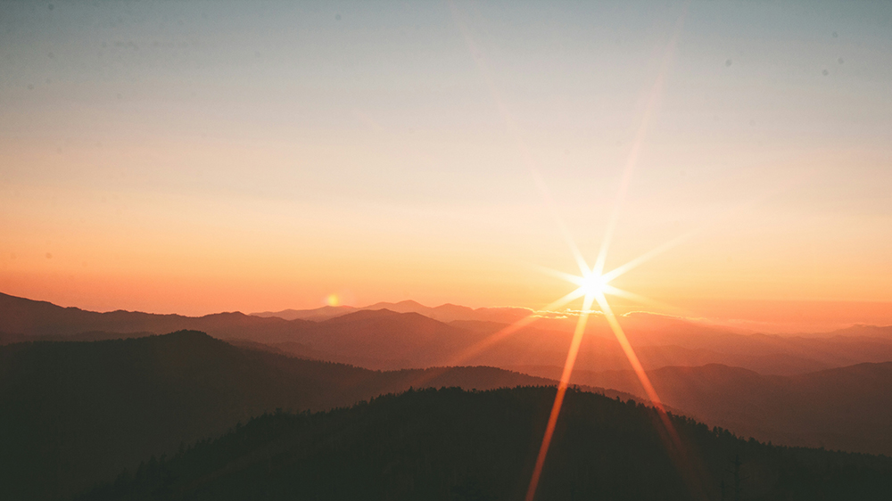 smoky-mountain-sunset-ivana-cajina smoky mountain sunset by ivana cajina