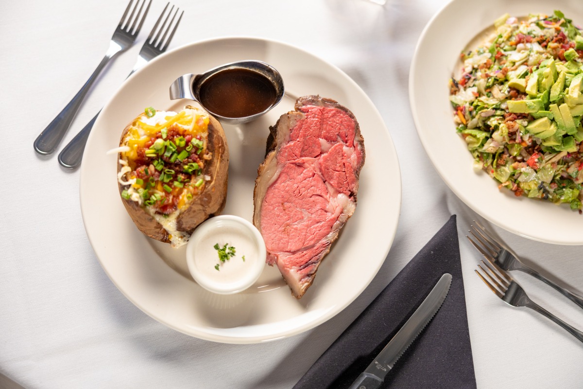 Prime Rib at The Chop House Sevierville TN