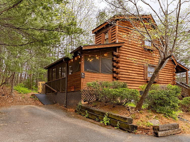 Timeless Tranquility rental cabin in pigeon forge tn