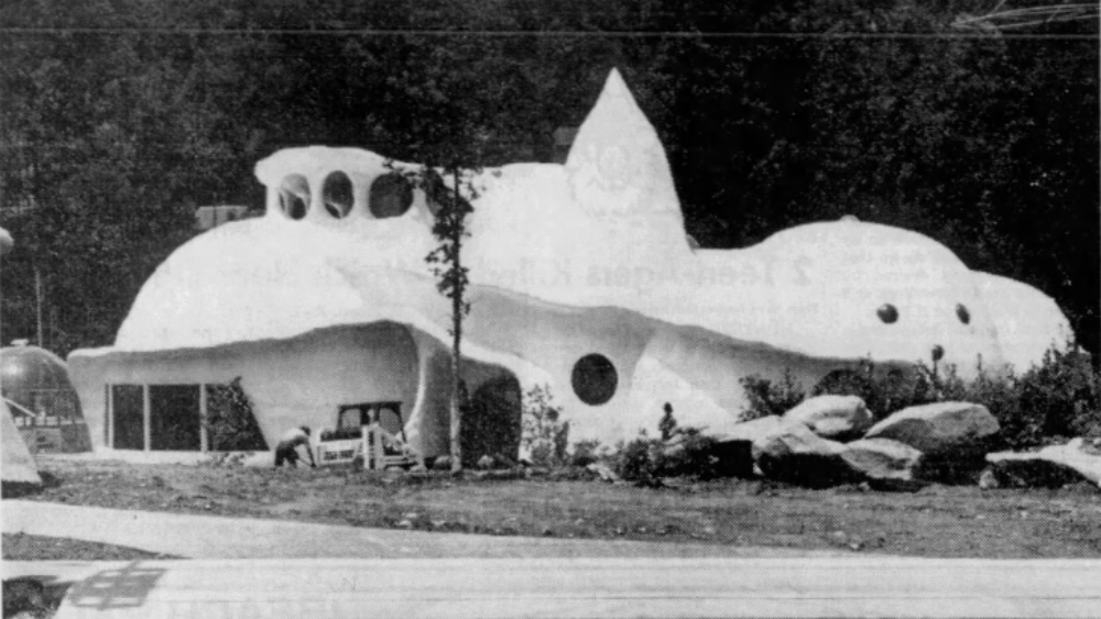 xanadu house newspaper photo