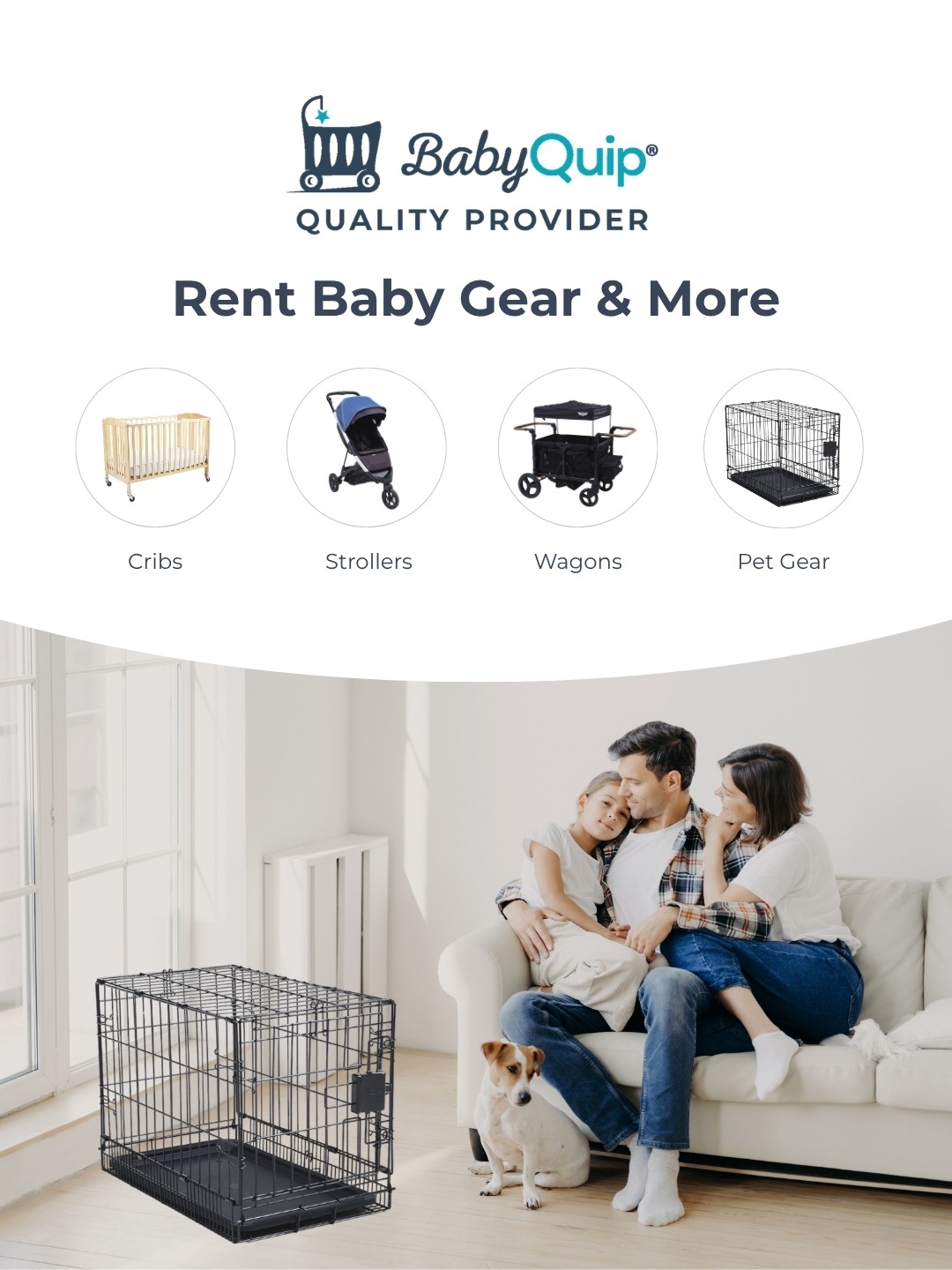 BabyQuip rental graphic.