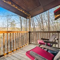 Hapey Place back deck view