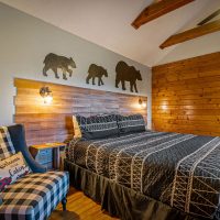 Hapey Place bedroom from door