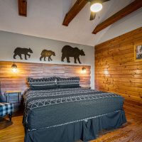 Hapey Place bedroom from window