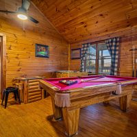 Hapey Place game area from kitchen