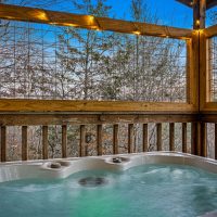 Hapey Place hot tub view 3