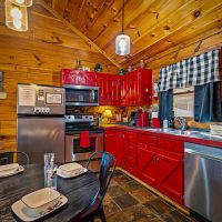 Hapey Place kitchen from entrance