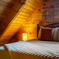 Timeless Tranquility loft bedroom lamp