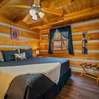 View of bedroom one at Hapey Memories