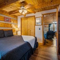 View of bedroom two into living area at Hapey Memories