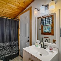 View of full bathroom for bedroom two at Hapey Memories