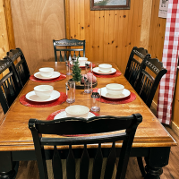 sleepy bear ranch dining room table
