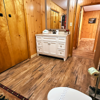 sleepy bear ranch full bathroom 2 from toilet