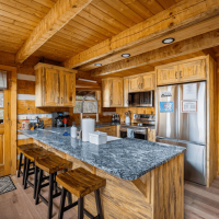 Little Bear kitchen from living room