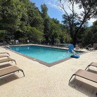 Community pool at shagbark.